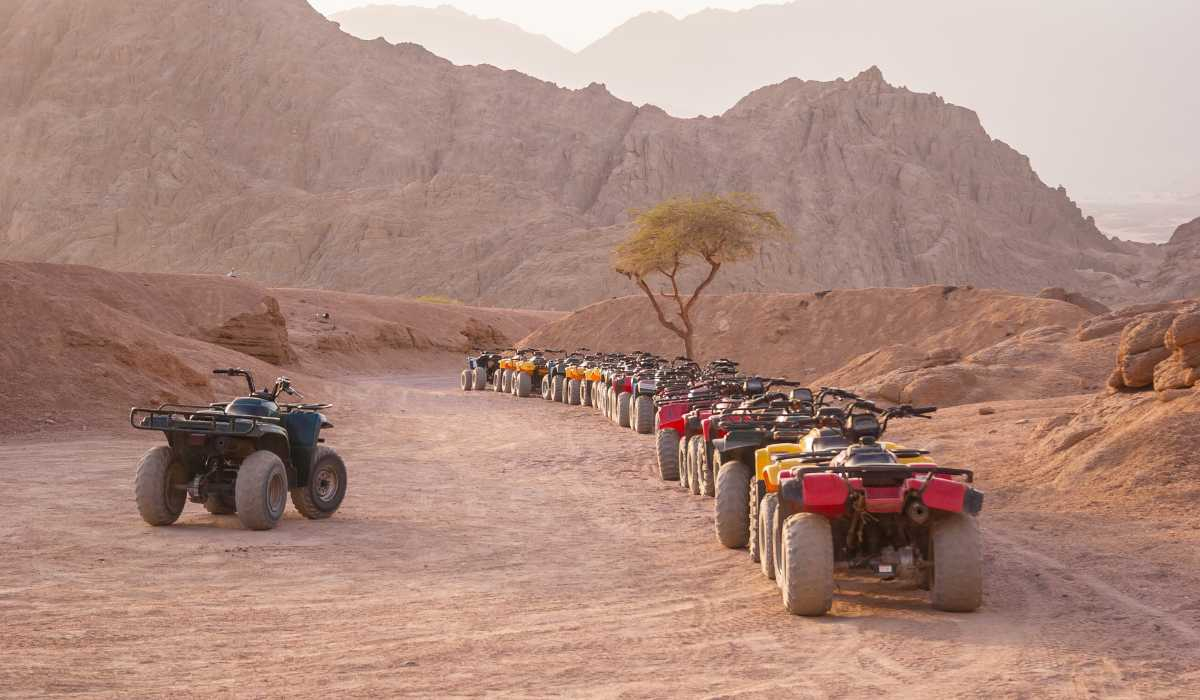 Safari en moto por el desierto del Sinaí